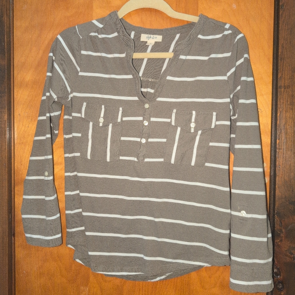 Style & Co Woman's Small Shirt